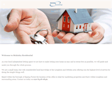 Tablet Screenshot of mckinleyresidential.co.uk